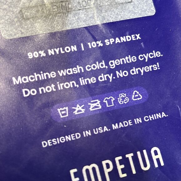 Empetua By Shapermint Daily Flaunt Mid Waist Shaping Capri Med Black Brand New - Picture 8 of 8